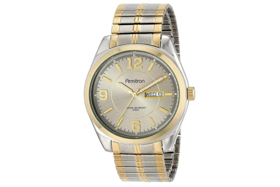If your dad keeps being late, he might need a new watch.
