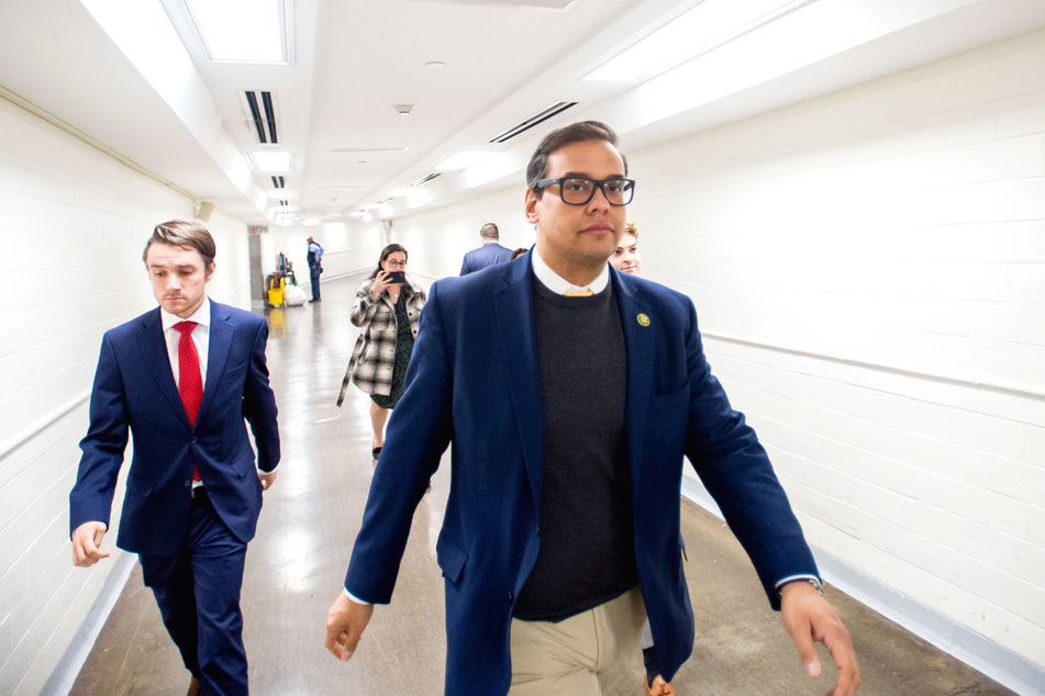 Congressman George Santos (r.) created an account on Bluesky, the new social media platform from Jack Dorsey, only to be flagged as an impersonator.