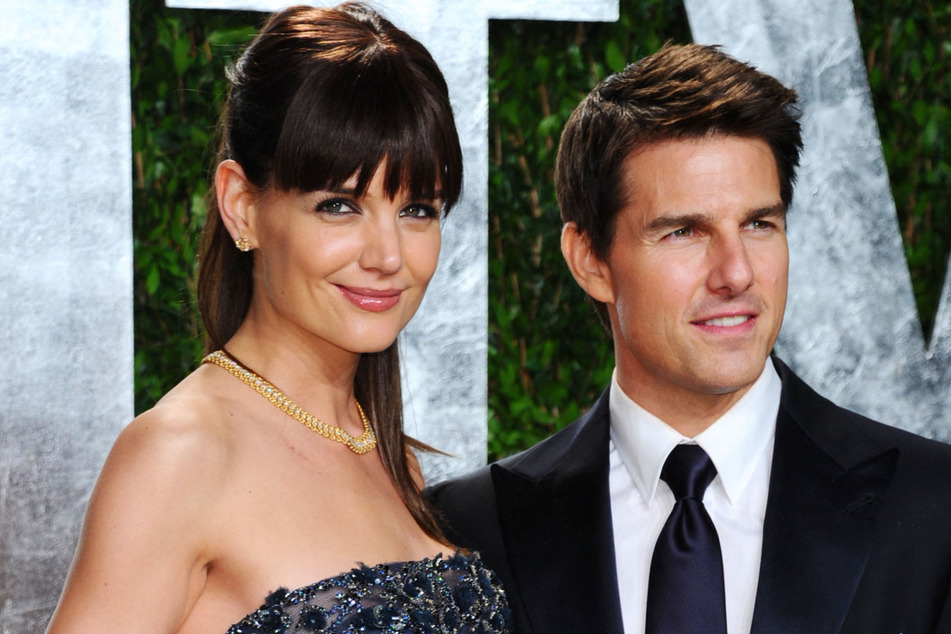 Katie Holmes (l) and Tom Cruise spilt in 2012 after six years of marriage.