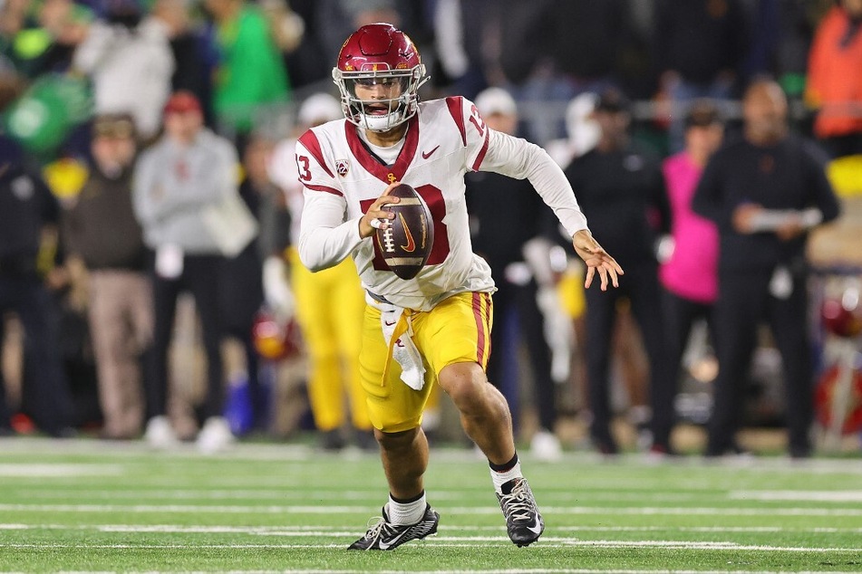 Caleb Williams remains unfazed by the viral video of a Notre Dame fan trolling him and appears more focused towards finishing the season on a strong note.