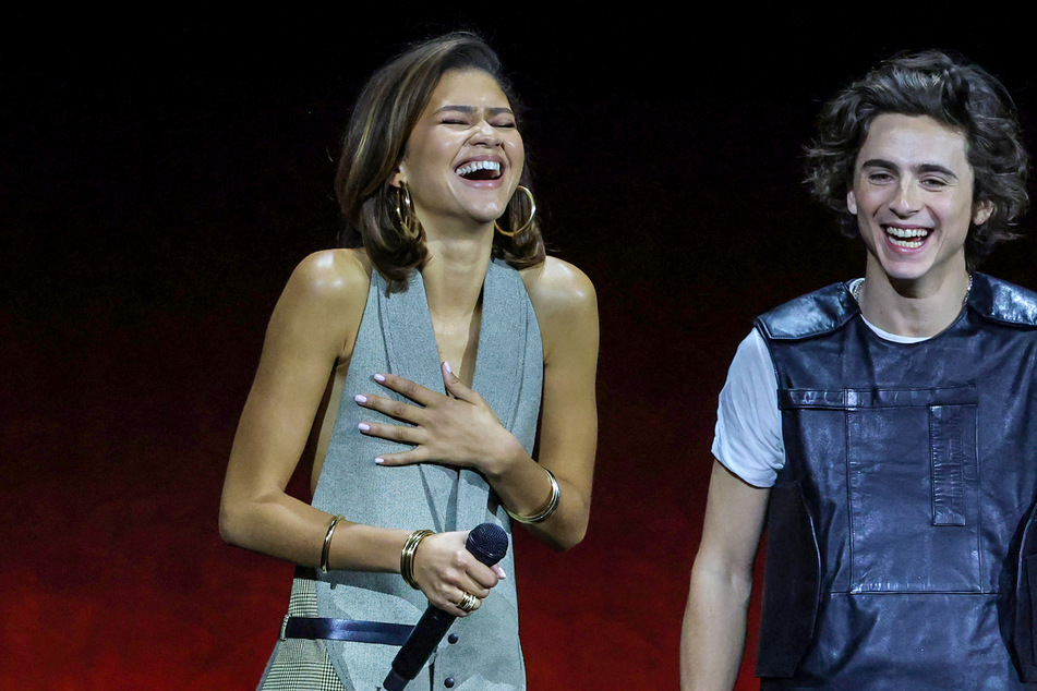 Zendaya and Timothée Chalamet dance the night away at birthday bash