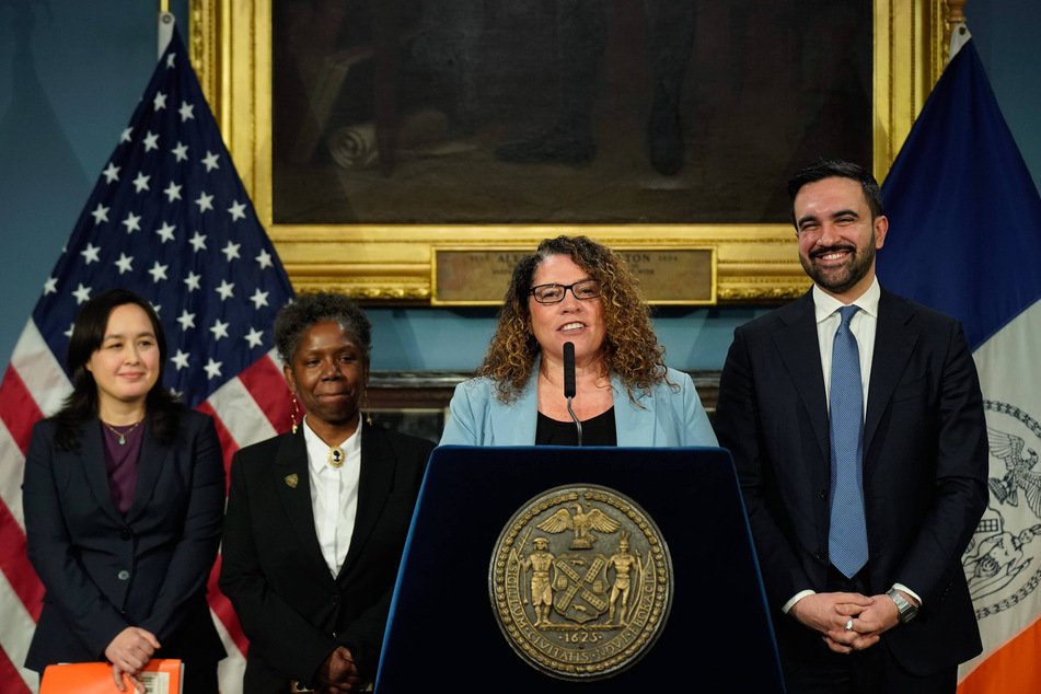 From l. to r.: Yume Kitasei, Sharun Goodwin, and Lisa Garcia have been appointed to prominent roles in the administration of New York City Mayor Zohran Mamdani.