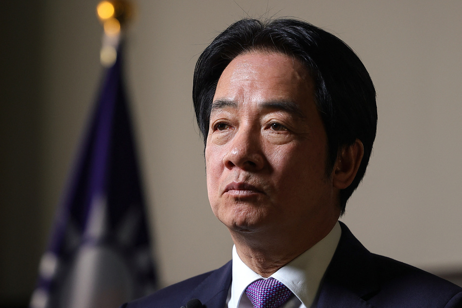 Taiwan’s President Lai Ching-te is pictured at the Presidential Office Building in Taipei on February 10, 2026.