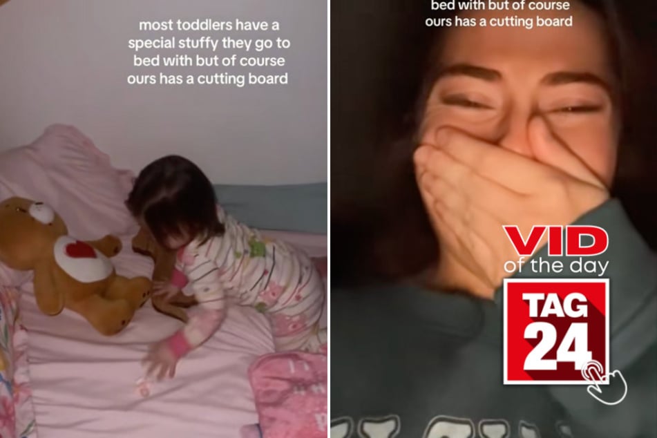 Viral Video of the Day for June 12, 2025: Mom shows off toddler's absurd comfort "toy"