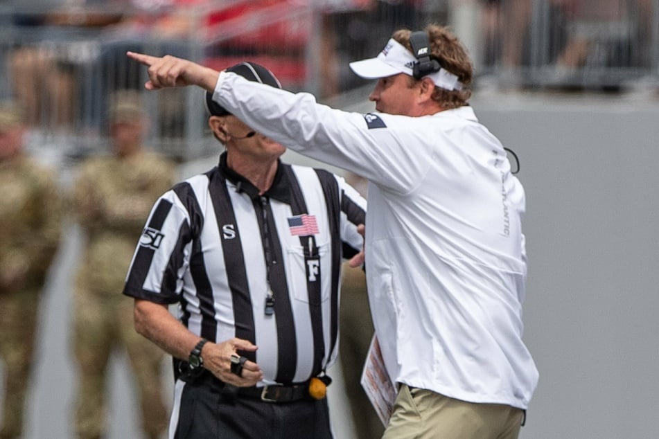 Ole Miss head coach Lane Kiffin will have to miss his team's first game of the 2021 season while he recovers from contracting the Coronavirus last week.
