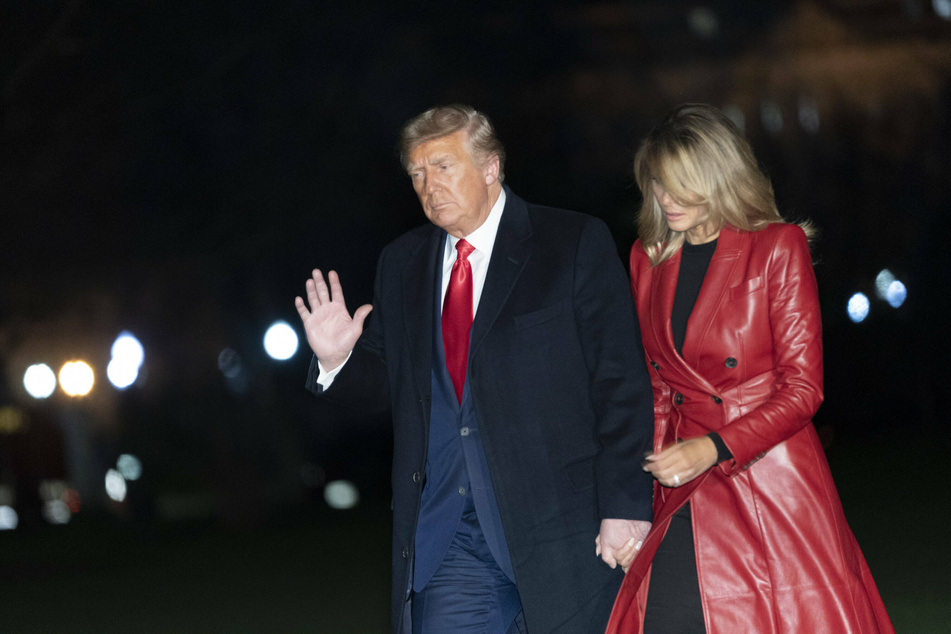 President Donald Trump (74) and First Lady Melania Trump (50) are moving out of the White House in just under five weeks.