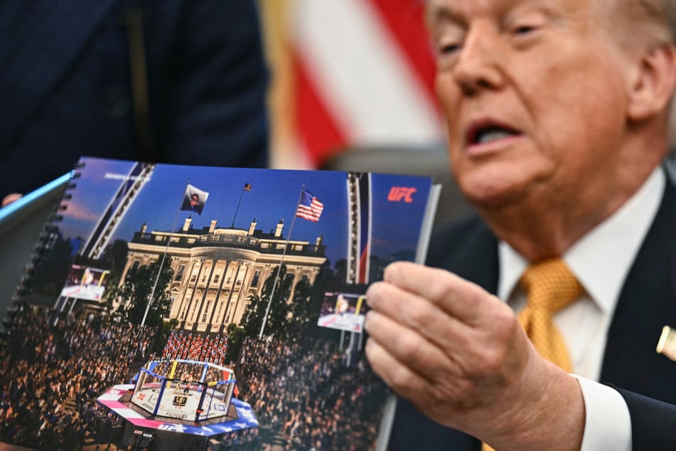 Trump will be staging a UFC fight on the White House lawn to mark America's 250th anniversary.