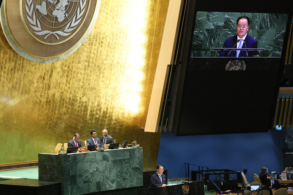 North Korea vows to "never give up" on nuclear weapons goals in rare UN address