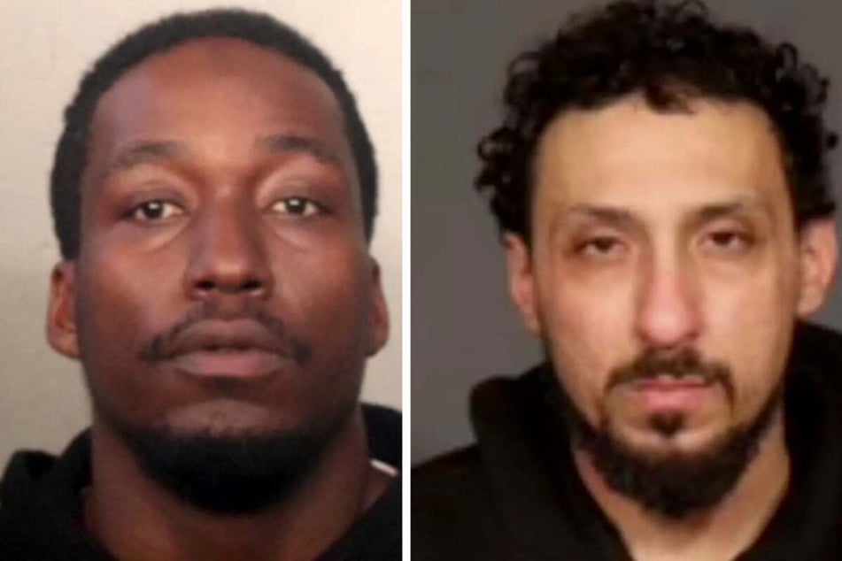 Dajuan Robinson (l.) insulted Younece Obuad with cruel racist remarks before launching a physical fight.