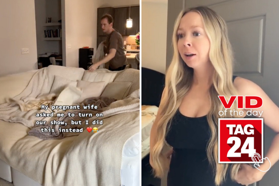 Viral Video of the Day for August 4, 2023: Man surprises wife with epic stay-at-home movie theater!