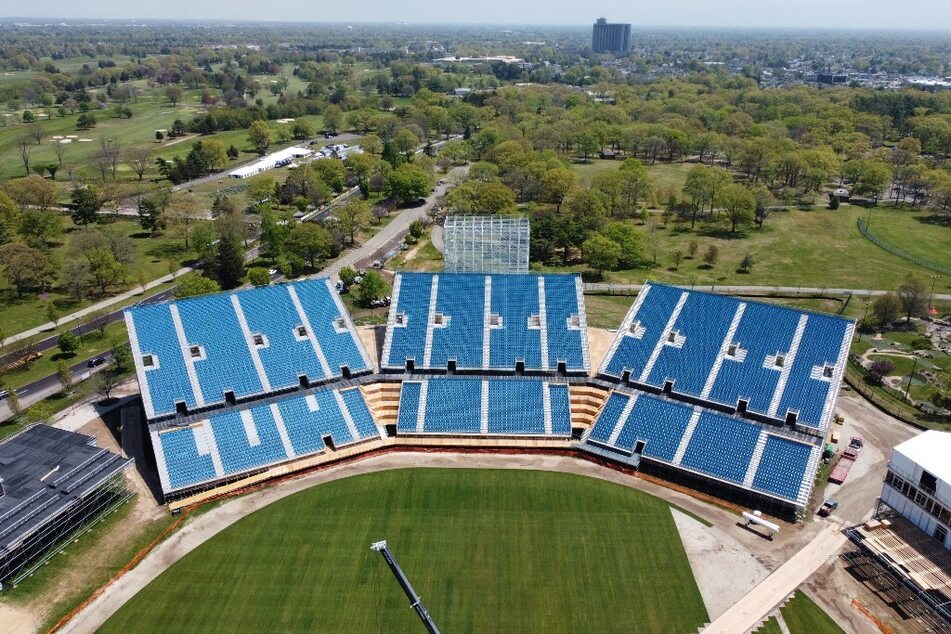 The newly-built Nassau County International Cricket Stadium was launched on May 15, 2024.