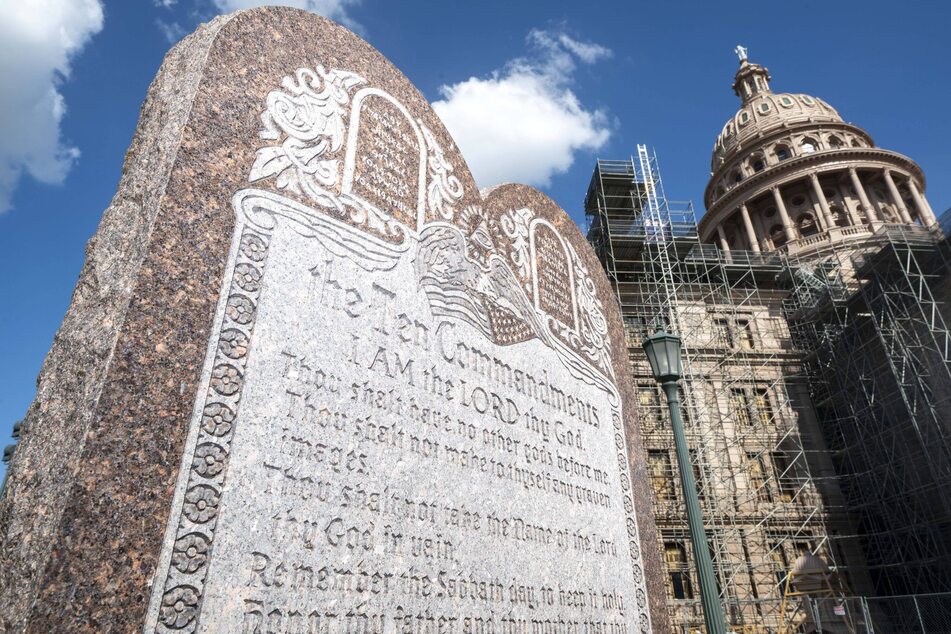 Texas families sue to stop school districts from displaying Ten Commandments in classrooms