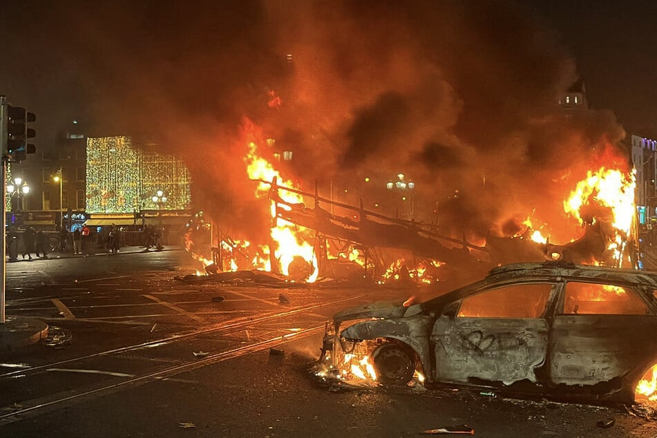 Man charged over Dublin stabbings that sparked riots