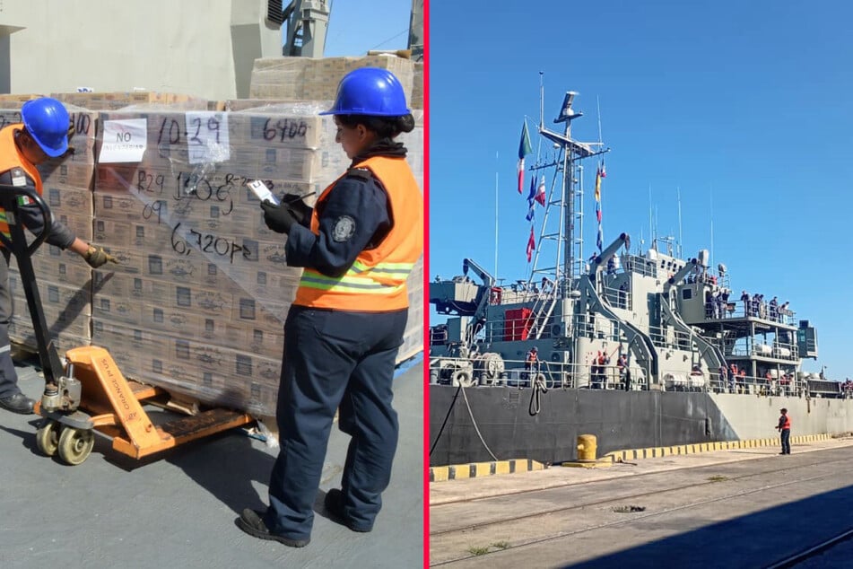 Mexico's massive humanitarian aid delivery arrives in Cuba despite brutal US blockade