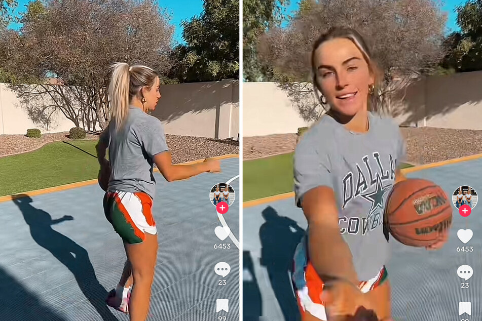 Haley Cavinder shows off epic hoops skills on TikTok ahead of NCAA comeback