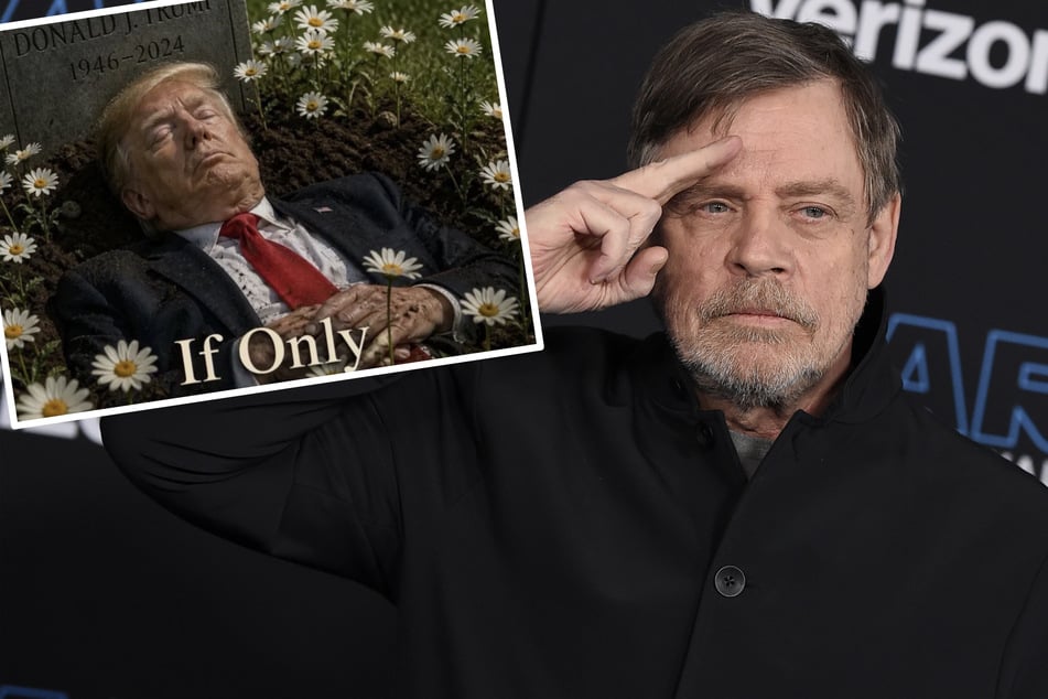 Mark Hamill clashes with White House over AI image of Trump in grave
