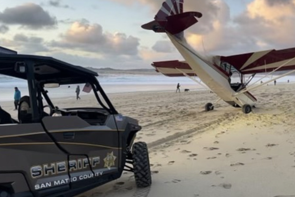 A man was charged with stealing the small airplane found on a beach in Half Moon Bay, south of San Francisco.