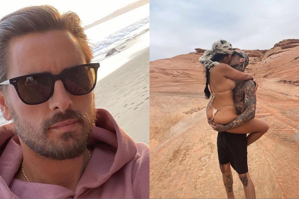 Scott Disick reacts to Kourtney Kardashian's spicy romance with Travis Barker
