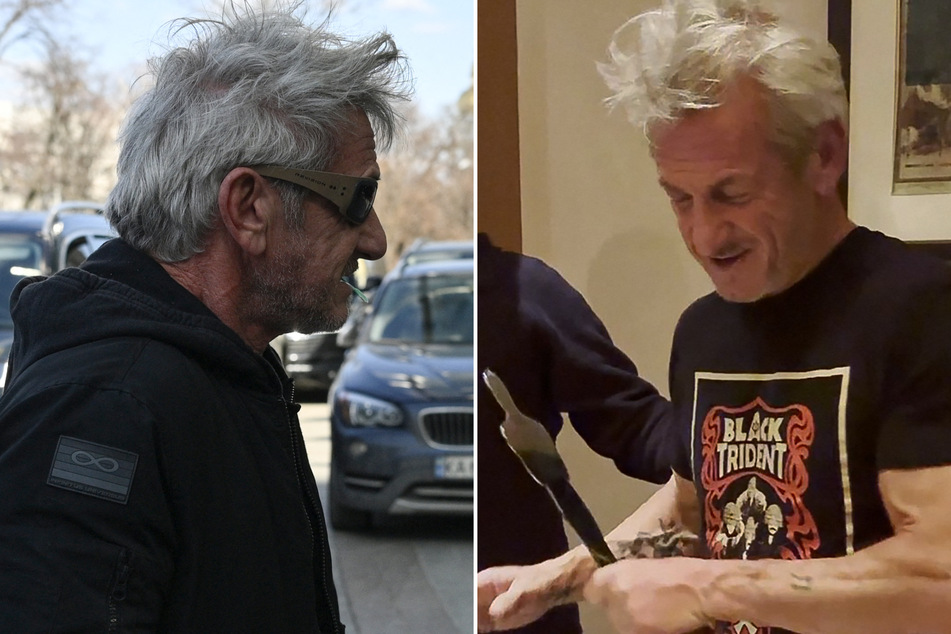 Sean Penn gifted special "Oscar" trophy in Ukraine: "A symbol of resilience"