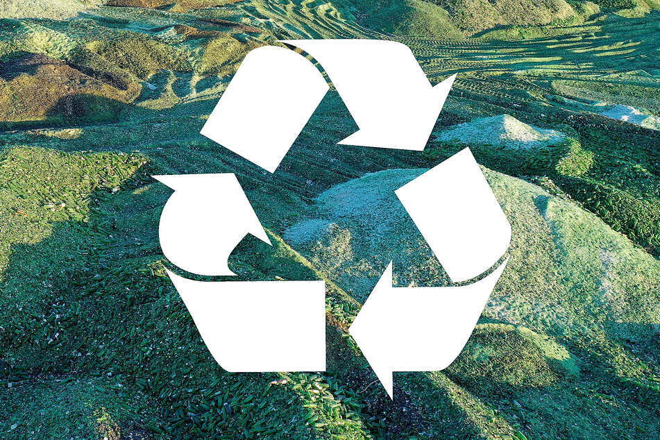 This is a glass recycling center