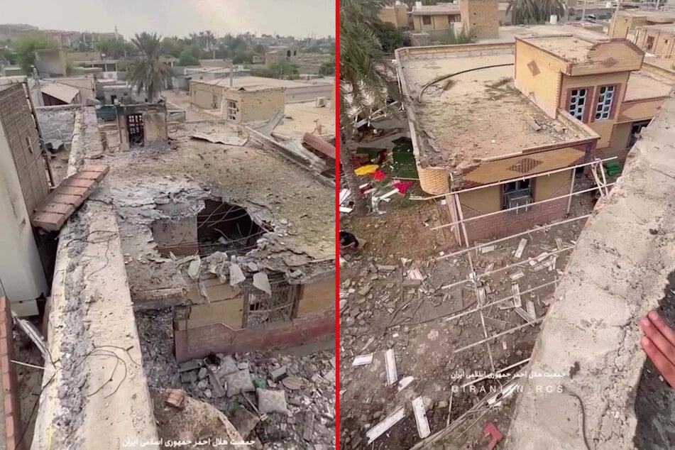 The missile attack on a wedding in the Iranian town of Kuhestak killed four people, including a child. Iran has blamed the US for the strike.