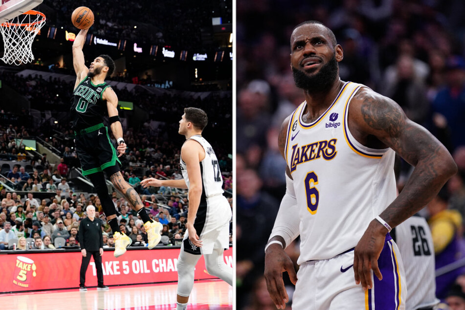 NBA roundup: LeBron helps Lakers sneak past Kings, Celtics pass difficult Spurs test
