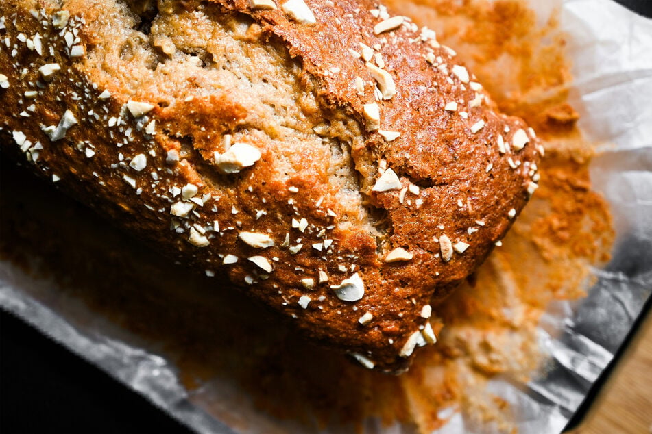 Banana bread is perfect for a Sunday morning.