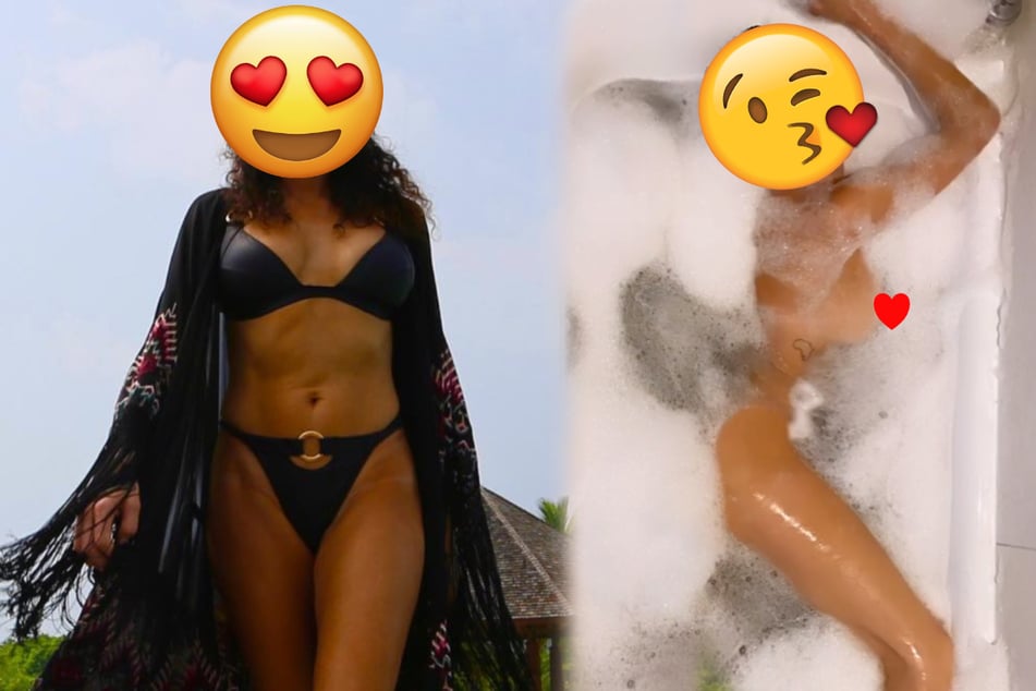 Dutch Delight: who's that, steaming up the internet with a hot bath?