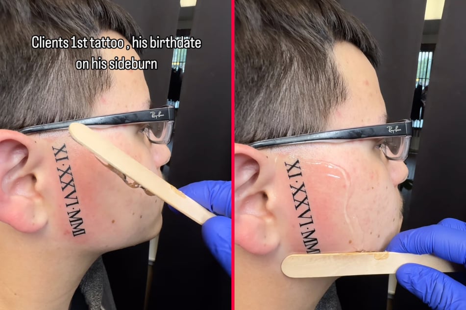 Tattoo artist under fire for agreeing to do this shocking face tat