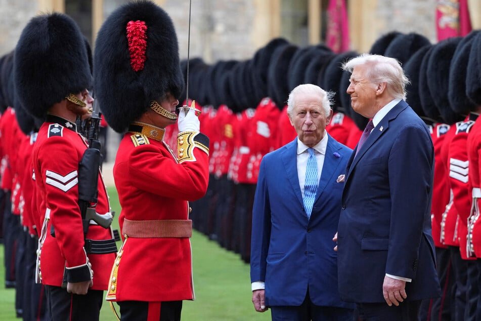 Trump welcomed by King Charles III as state visit kicks off with royal pomp and ceremony