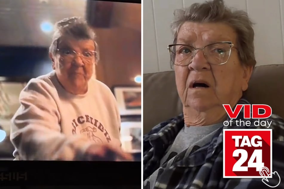 Grandma just discovered she's a horror movie star, and she had absolutely no idea!
