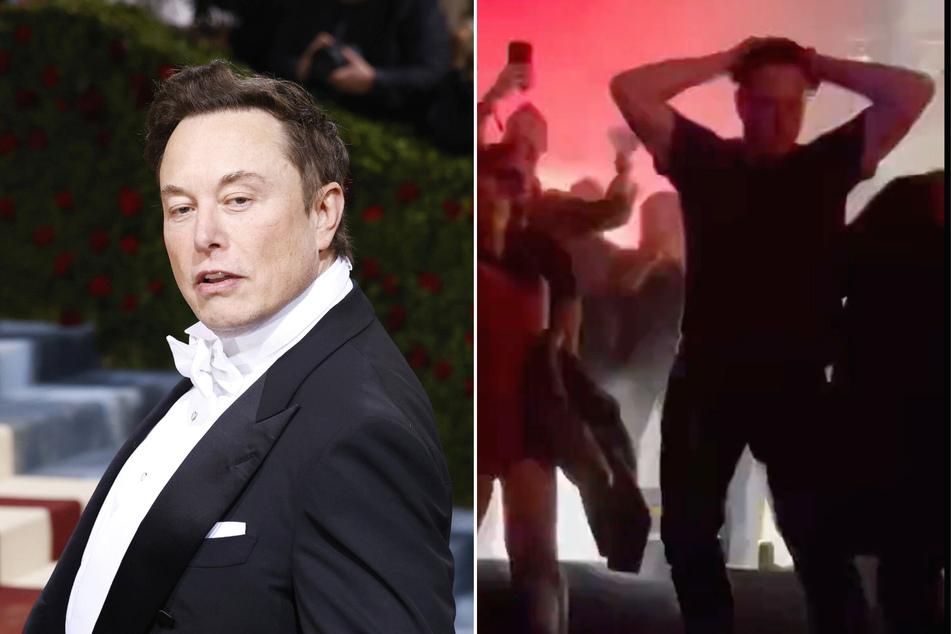 Elon Musk awkwardly dances at a rave in new viral video