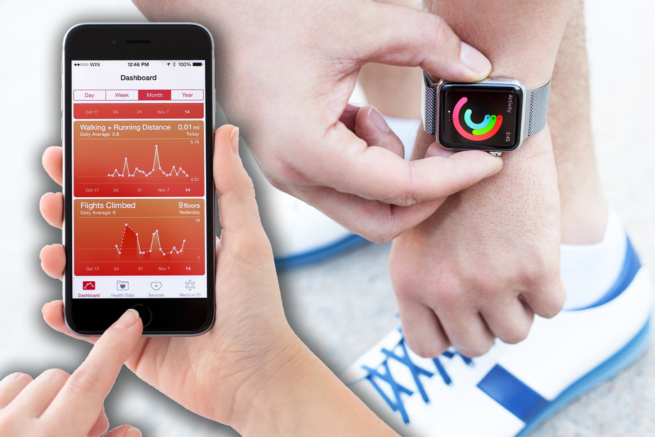 Apple's Health app is set to expand with new health features (stock image).