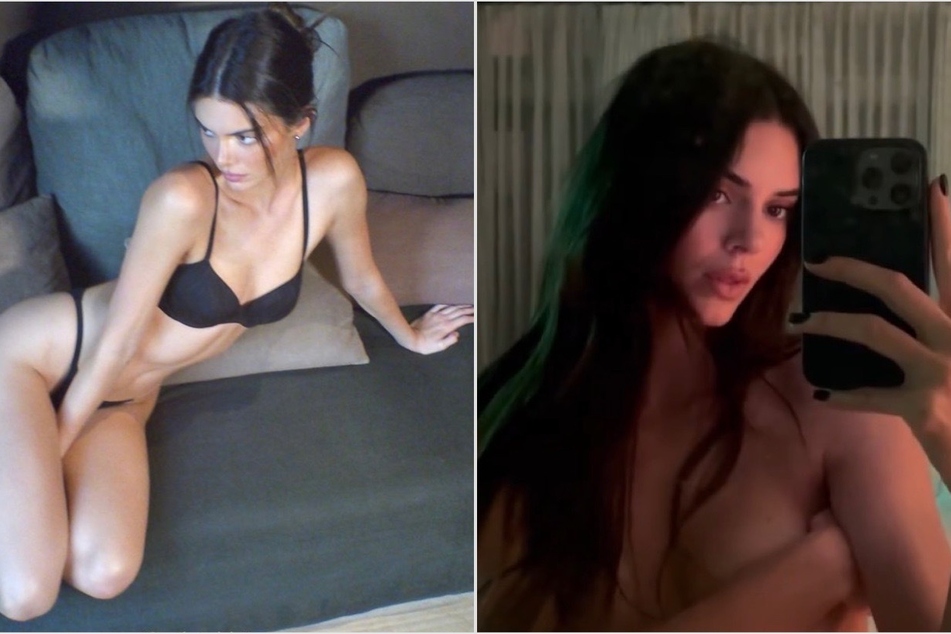 Kendall Jenner rocked two steamy looks for her new Calvin Klein campaign.