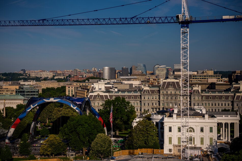 A new report has revealed that more than half of the money for Trump's massive ballroom will come from taxpayers.
