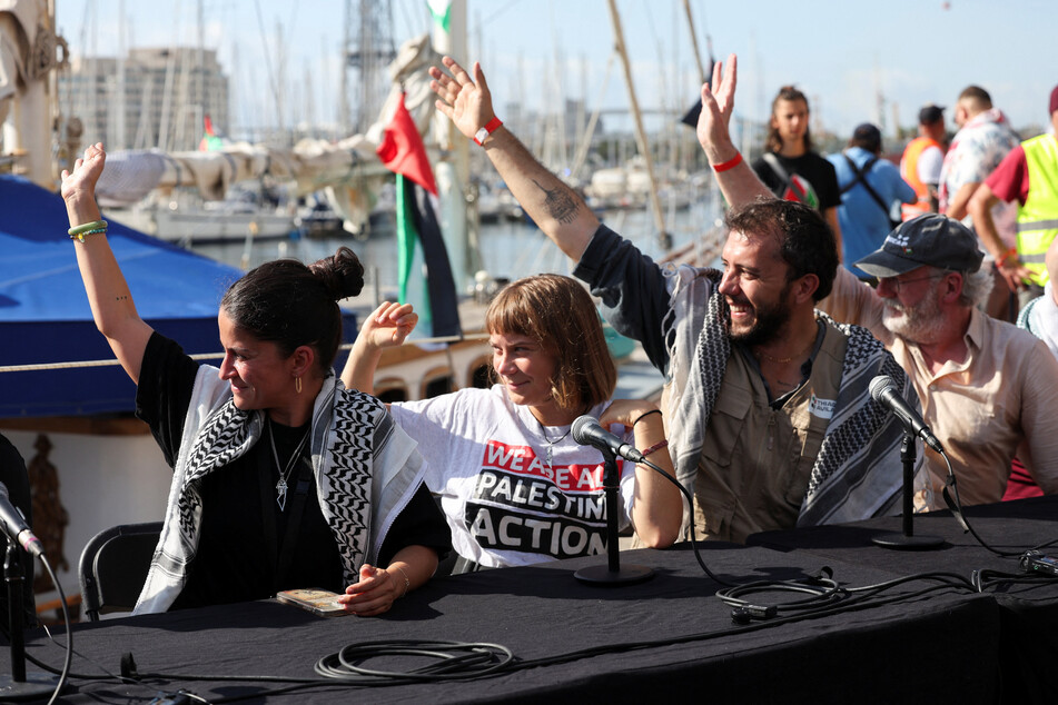 Latest Gaza aid flotilla sets sail with Greta Thunberg and Game of Thrones star again on board