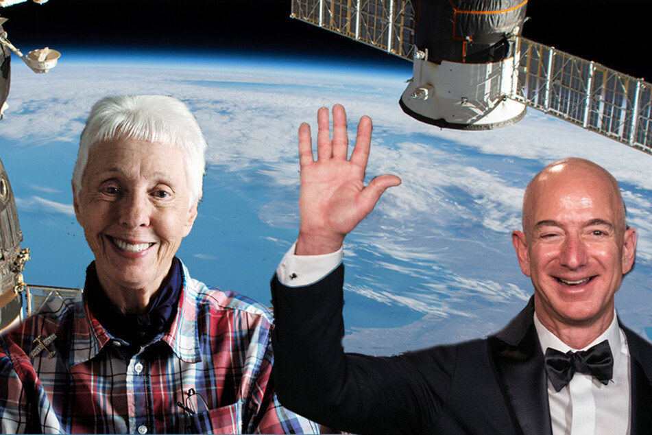 An 82-year-old pilot will join Jeff Bezos on his first trip to space!
