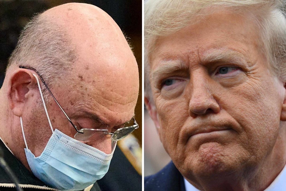 Donald Trump's (r.) former finance chief, Allen Weisselberg, was sentenced to five months in jail on Wednesday.