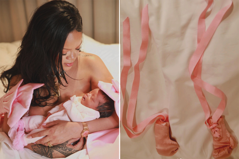 Rihanna welcomed her first daughter in September.