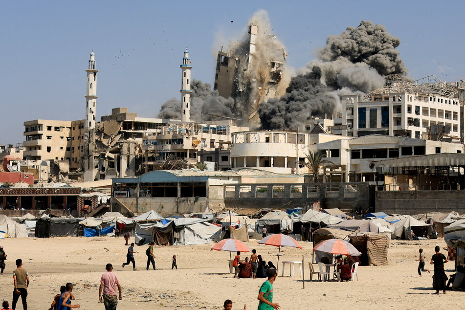 Gaza has been virtually wiped out by two years of relentless Israeli attacks that have killed tens of thousands of people.