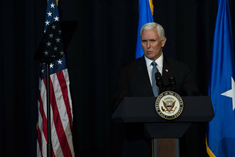 Mike Pence called systemic racism a "left-wing myth" during his speech.