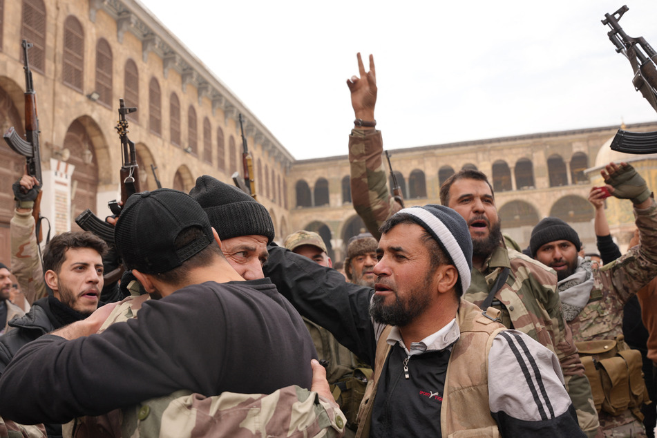 Syrian rebels celebrate stunning victory as Assad regime falls: "We declare the city of Damascus free"