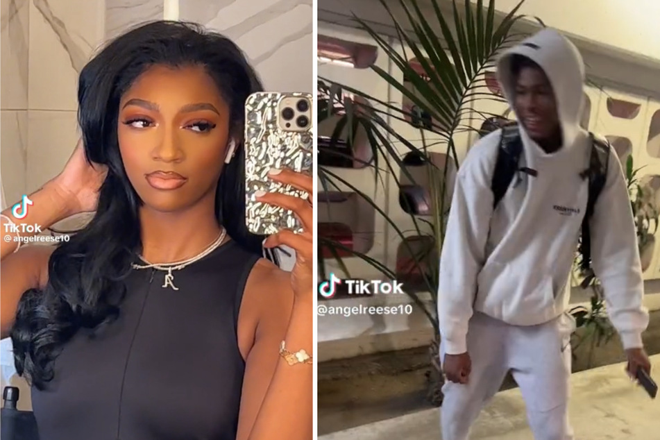 Angel Reese shared a hilarious video of her boyfriend, Cam'Ron Fletcher, dancing on Thursday.