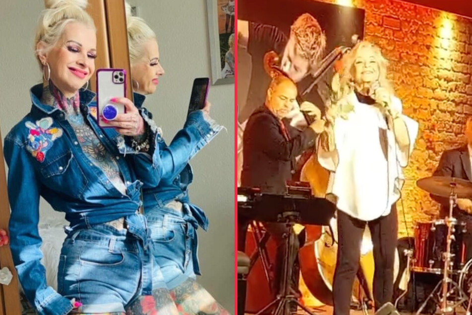 Kerstin Tristan claims to be Germany's most tattooed grandma.