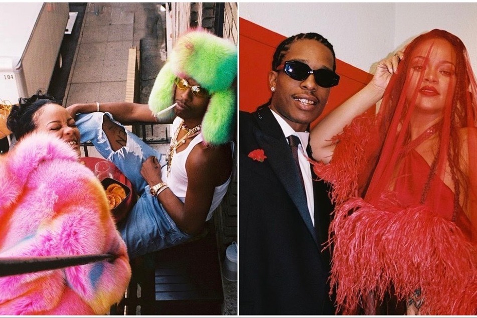 Rihanna and A$AP Rocky tie the knot ... sort of!