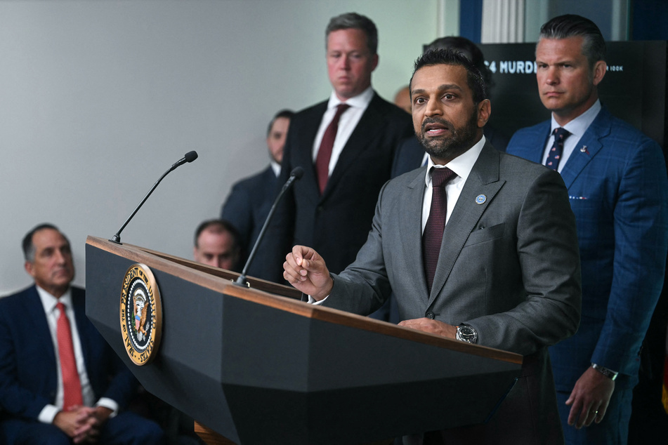 FBI Director Kash Patel admitted that murder rates are plummeting in Washington DC – contradicting the president's claims.
