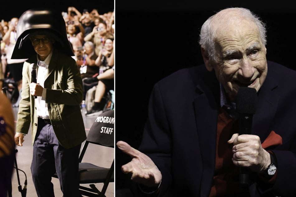 Mel Brooks lands at Comic-Con for Spaceballs sequel