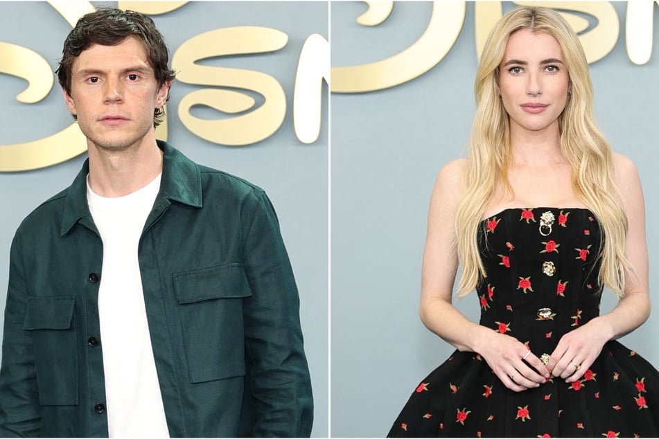 Emma Roberts has awkward reunion with ex and AHS co-star Evan Peters