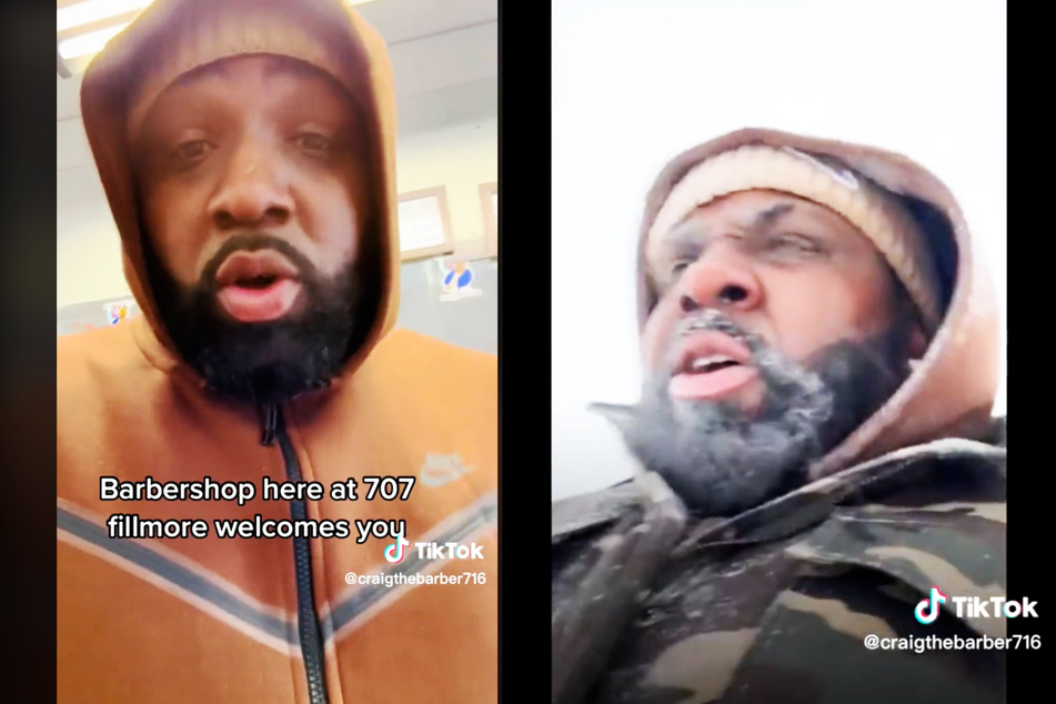 Buffalo barber with a heart opens his doors to those seeking warmth and Wi-Fi