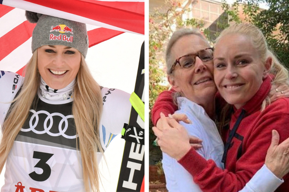 Skiing star Lindsey Vonn honors the loss of her "shining light"